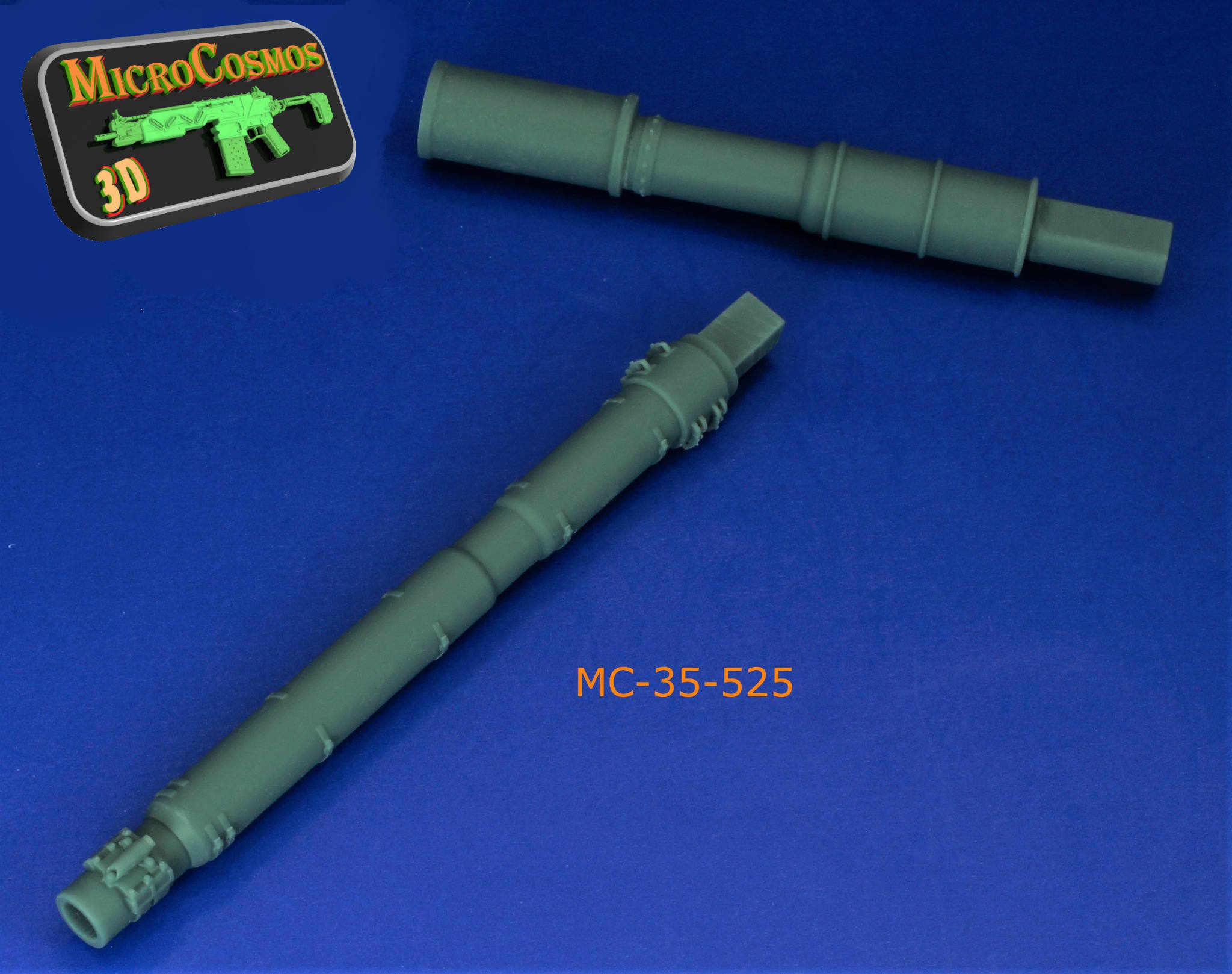 MC-35-525 - L7 Barrel With ZEISS For Revell And Italeri Leopard 1A5