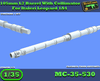 MC-35-530 - L7 Barrel With Collimator For Italeri Leopard 1A4