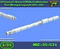 MC-35-531 - L7 Barrel With Collimator For Meng Leopard 1A4/1A5