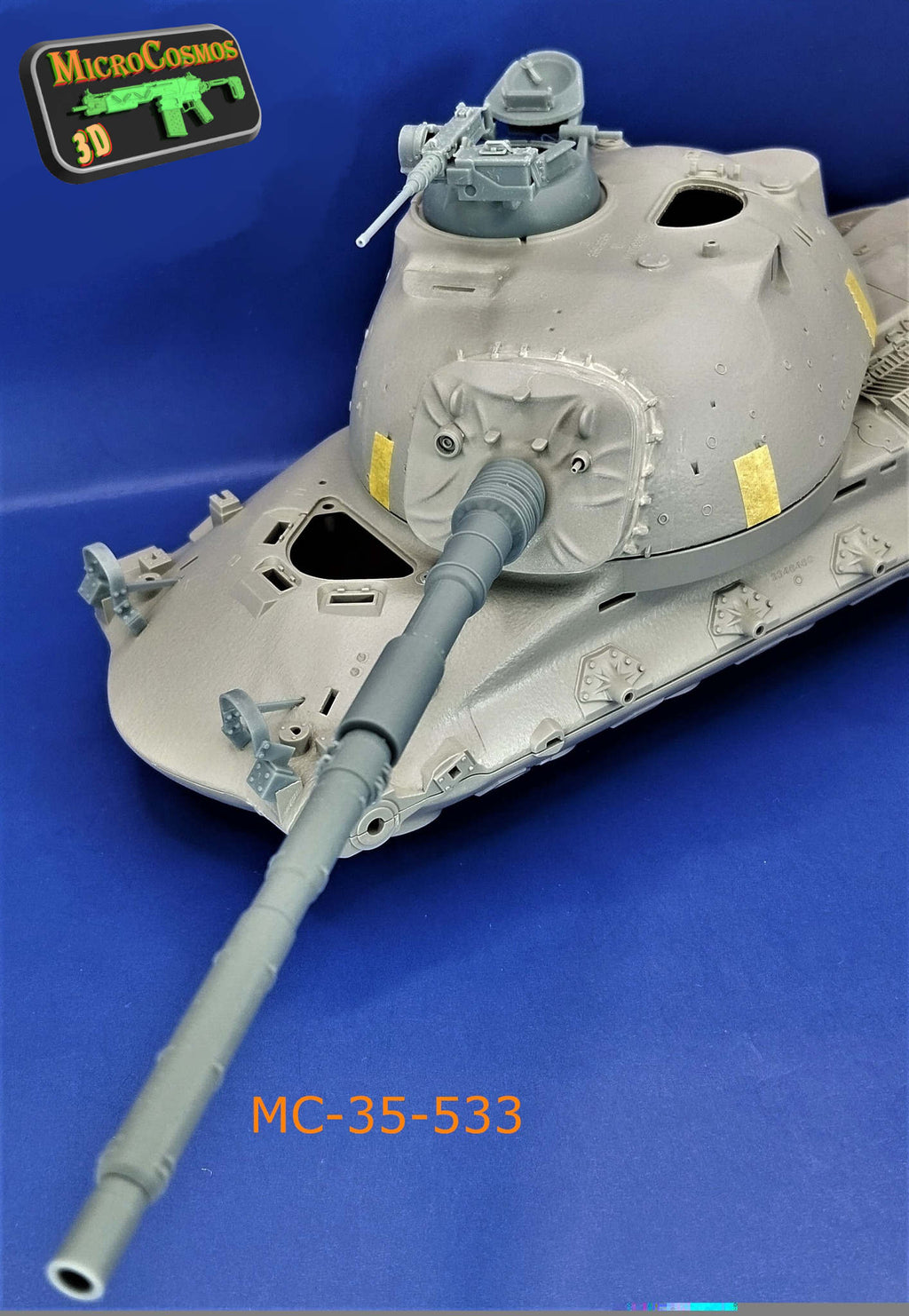 MC-35-533 - L7 Rohr für Takom griechischen M48A5 (MOLF)