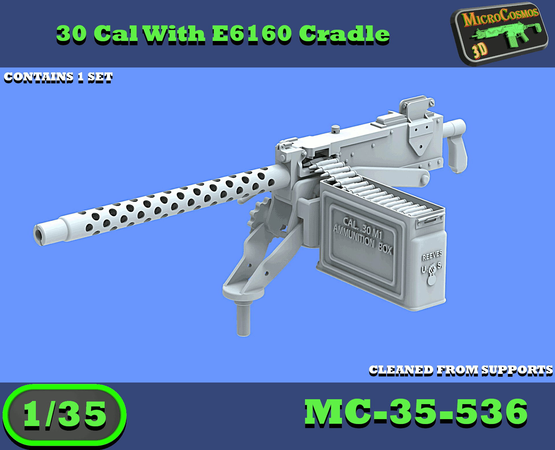 MC-35-536 - 0.30 Cal Browning With E6160 Cradle