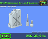 MC-35-541 - M48A5 MOLF Antennenfuß und Kanistersatz Version 1