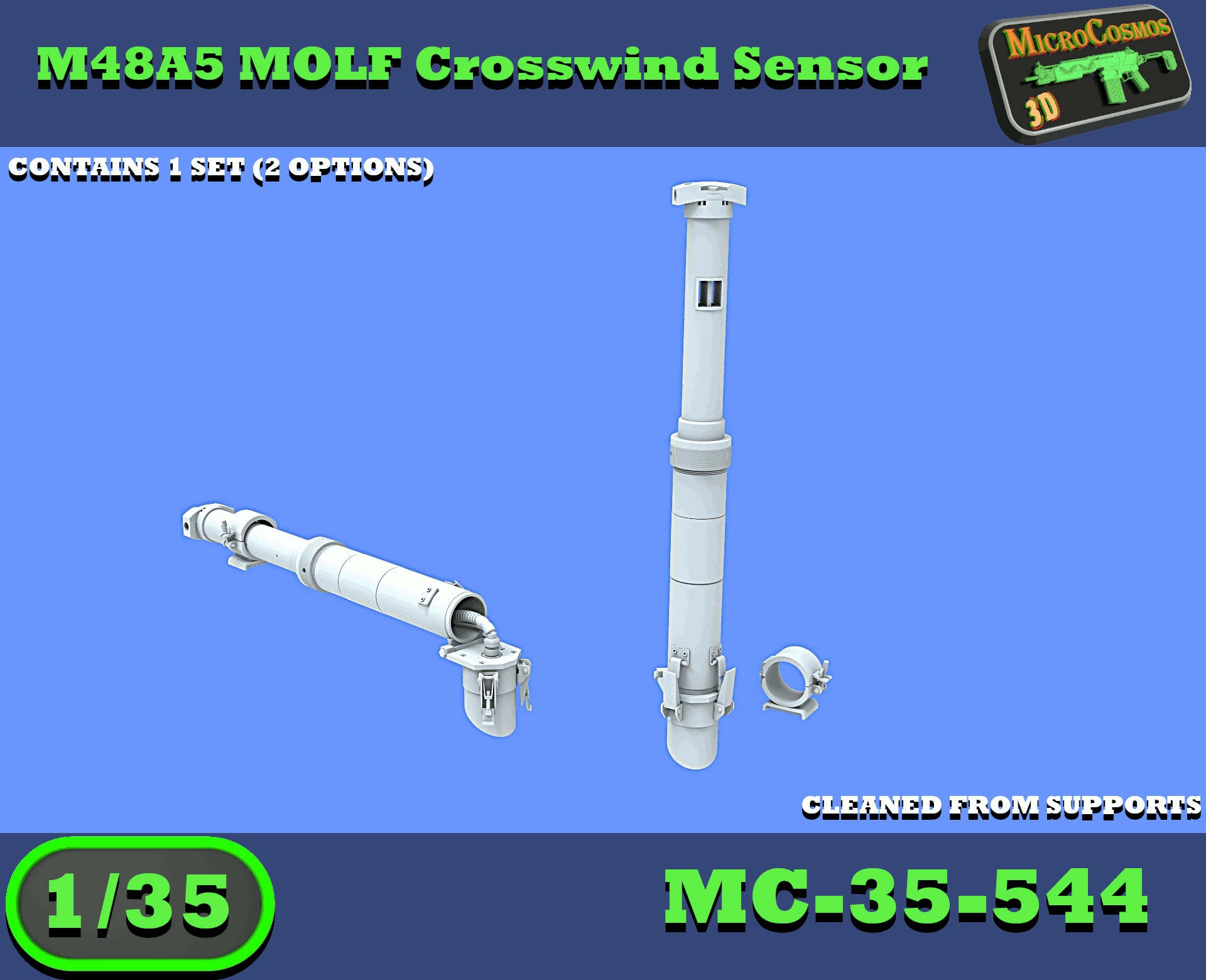MC-35-544 - (OPTIONEN) M48A5 MOLF Seitenwind-Sensor-Set