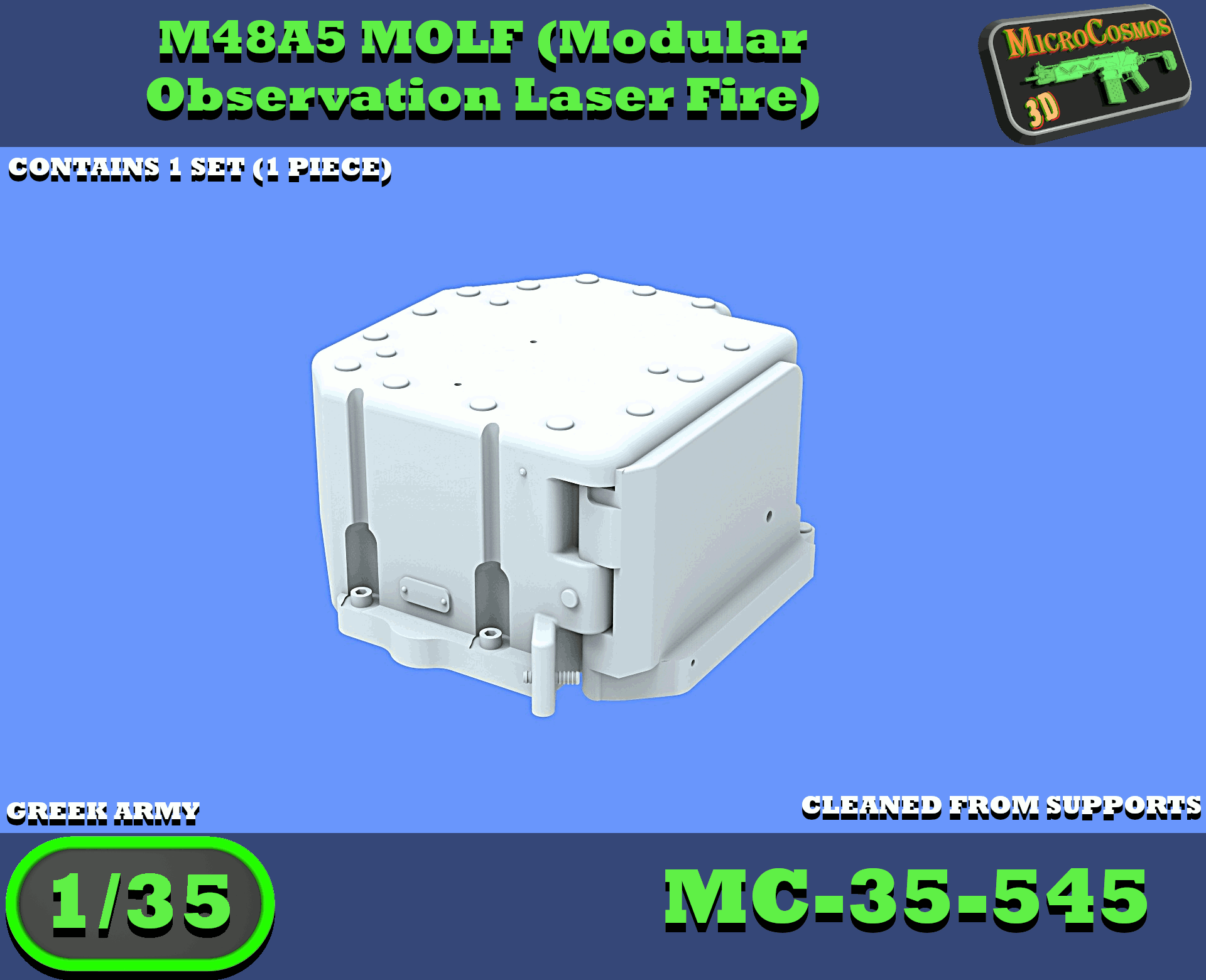 MC-35-545 - M48A5 MOLF (Modular Observation Laser Rifle)
