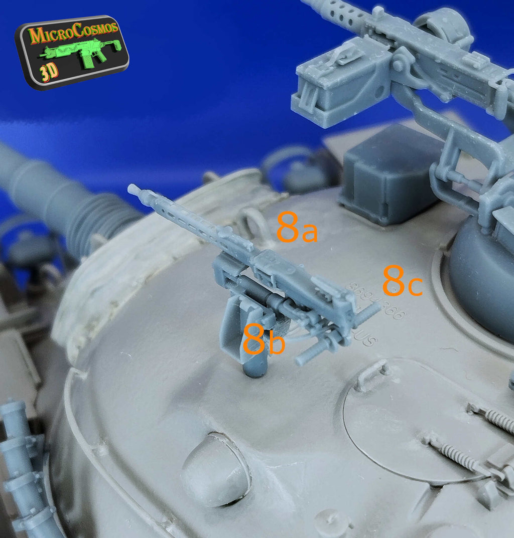 MC-35-547 - M48A5 MOLF Mounted MG3 Set