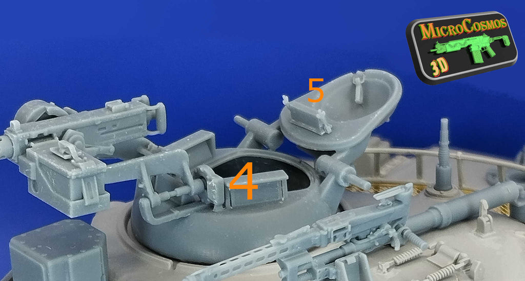 MC-35-550 - (OPTIONEN) Griechisches M48A5 MOLF Umbauset