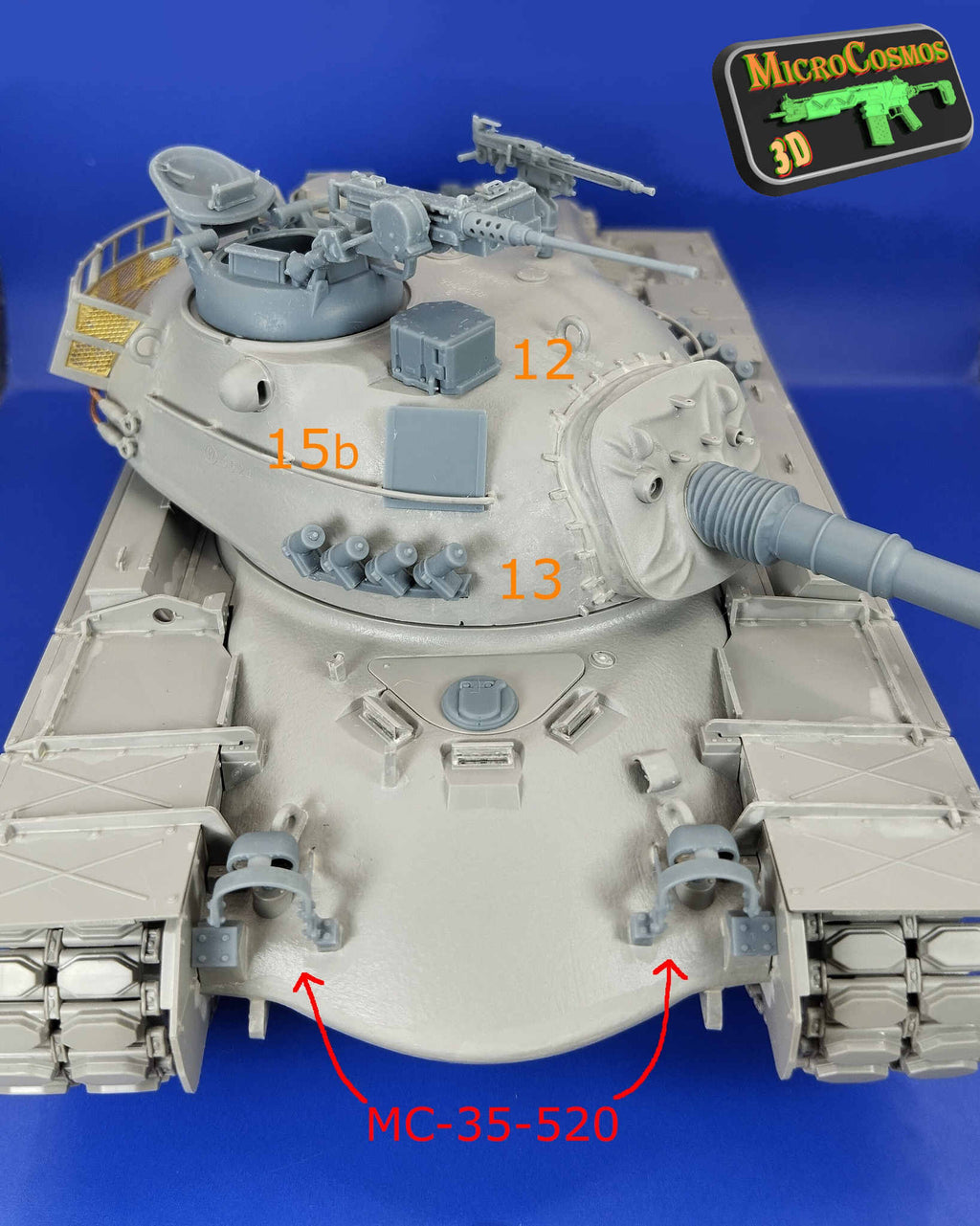 MC-35-550 - (OPTIONEN) Griechisches M48A5 MOLF Umbauset