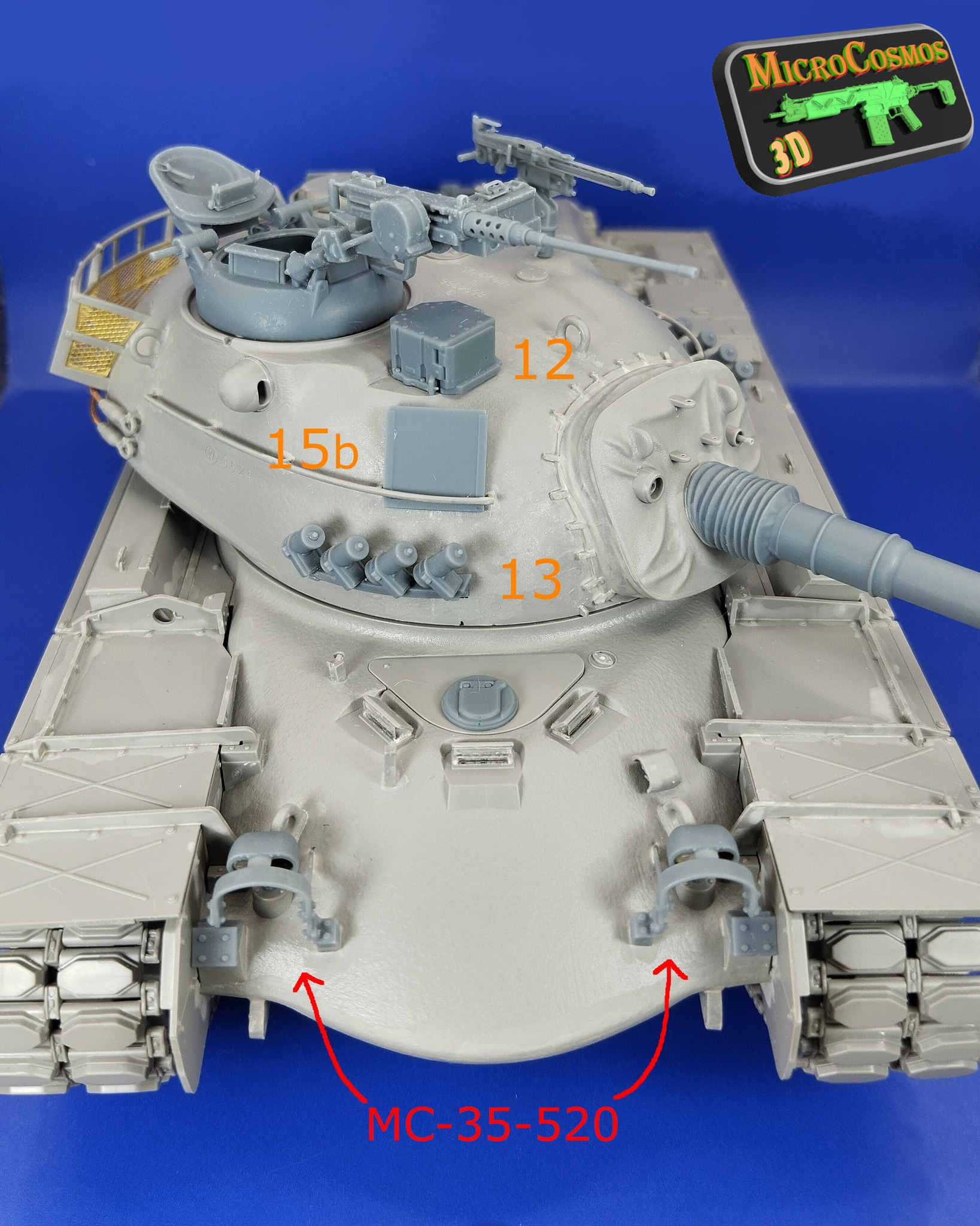MC-35-550 - (OPTIONEN) Griechisches M48A5 MOLF Umbauset