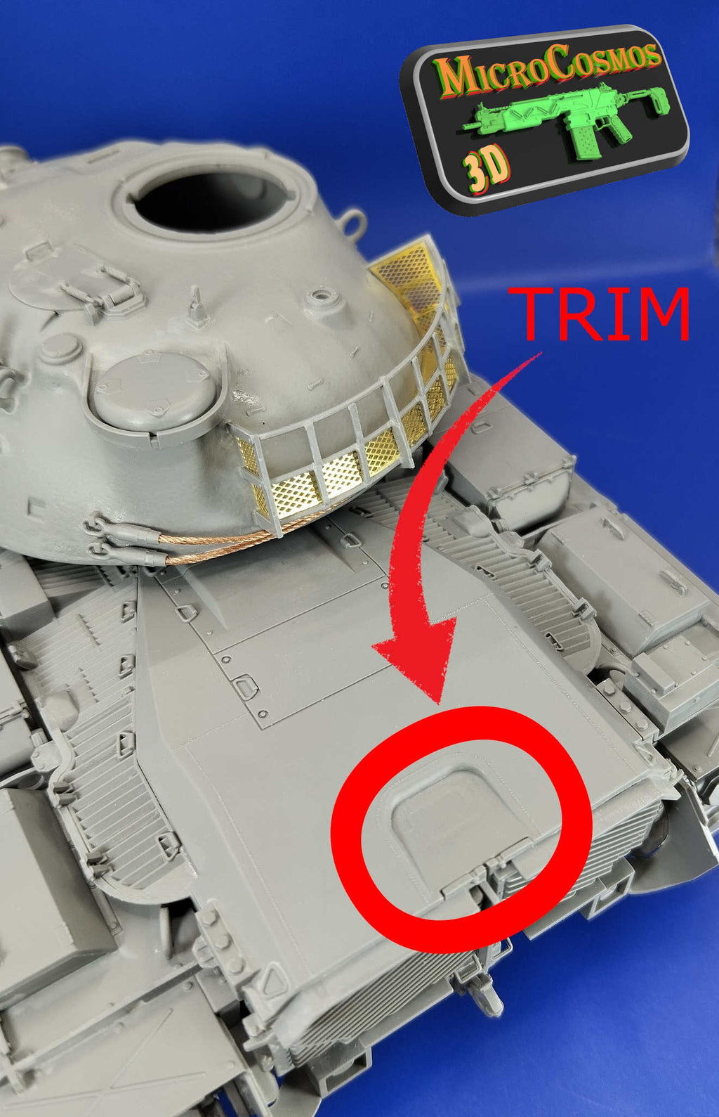 MC-35-550 - (OPTIONEN) Griechisches M48A5 MOLF Umbauset