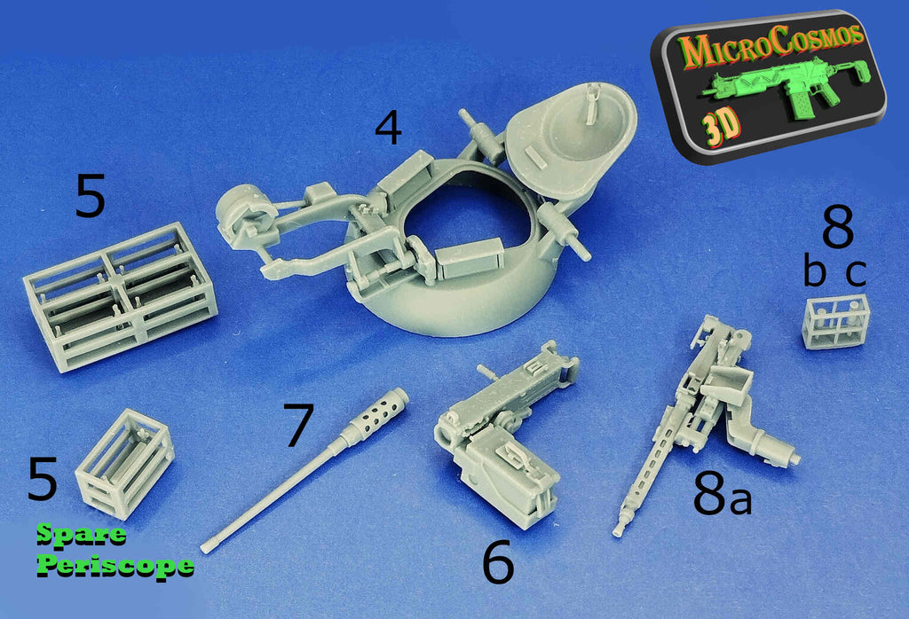 MC-35-550 - (OPTIONEN) Griechisches M48A5 MOLF Umbauset