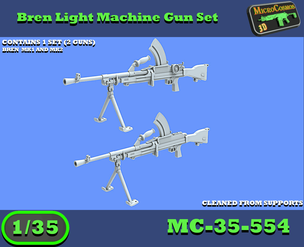 MC-35-554 - Bren leichtes Maschinengewehr Set