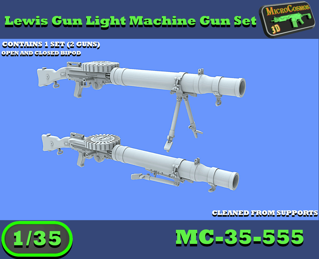 MC-35-555 - Lewis Leichtes Maschinengewehr Set
