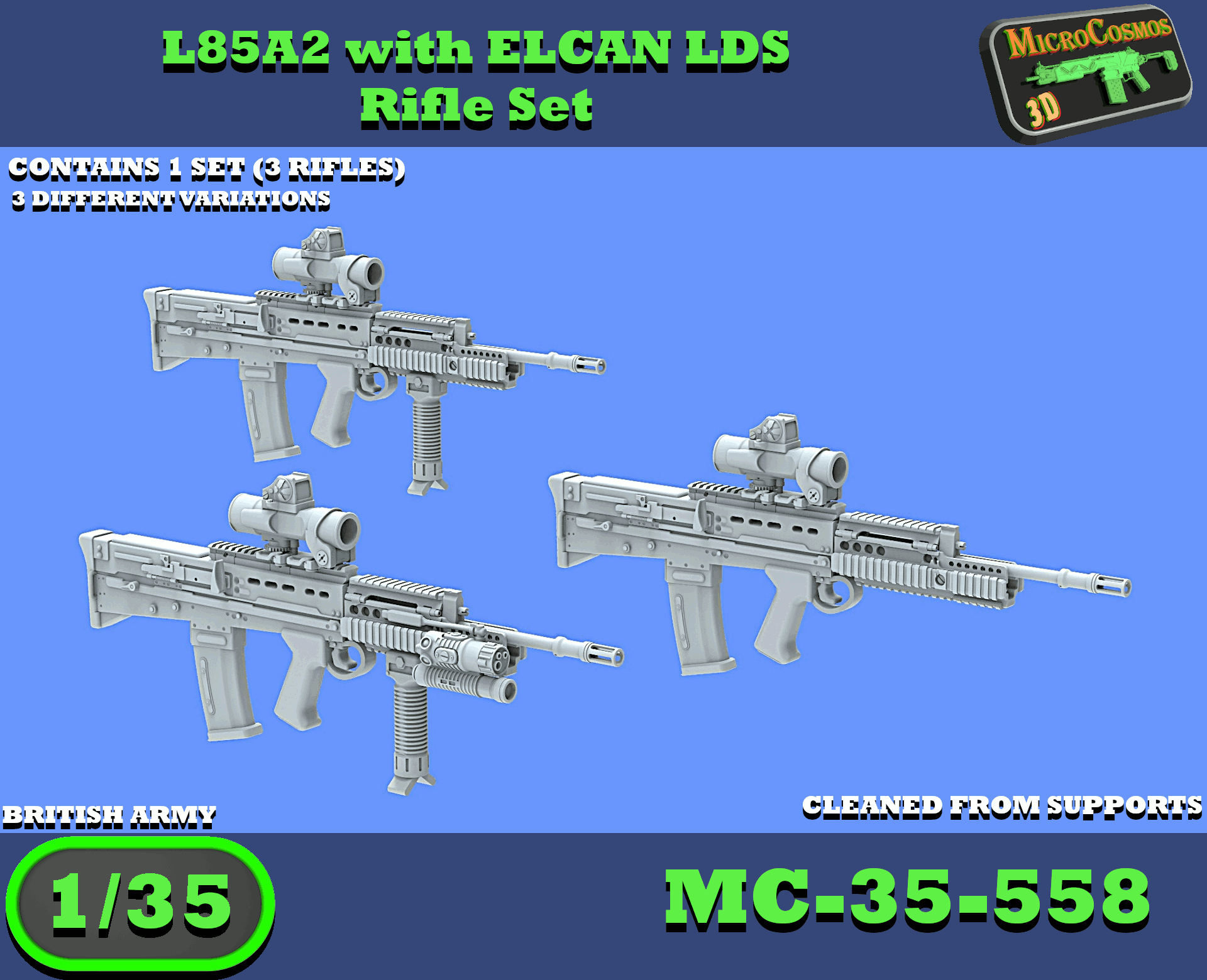 MC-35-558 - L85A2 Gewehr-Set
