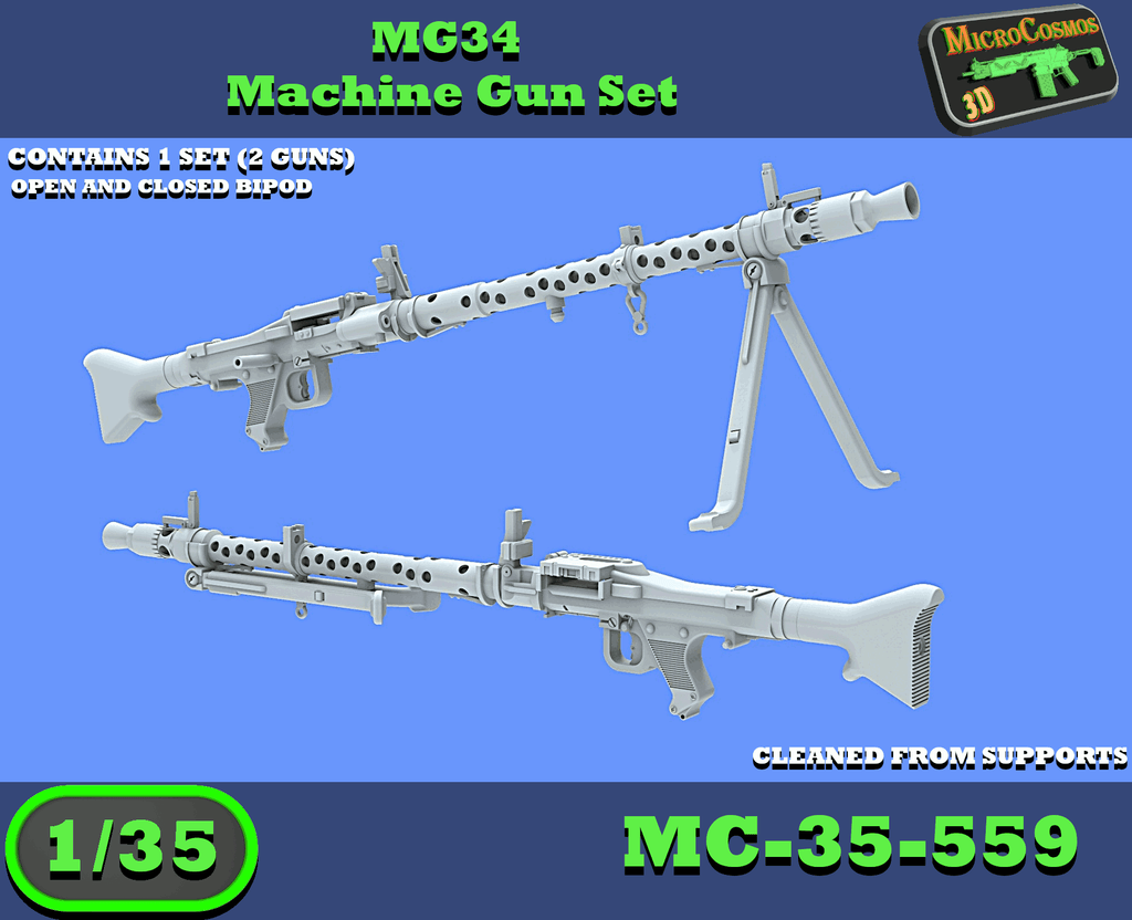 MC-35-559 - MG34 Maschinengewehr Set