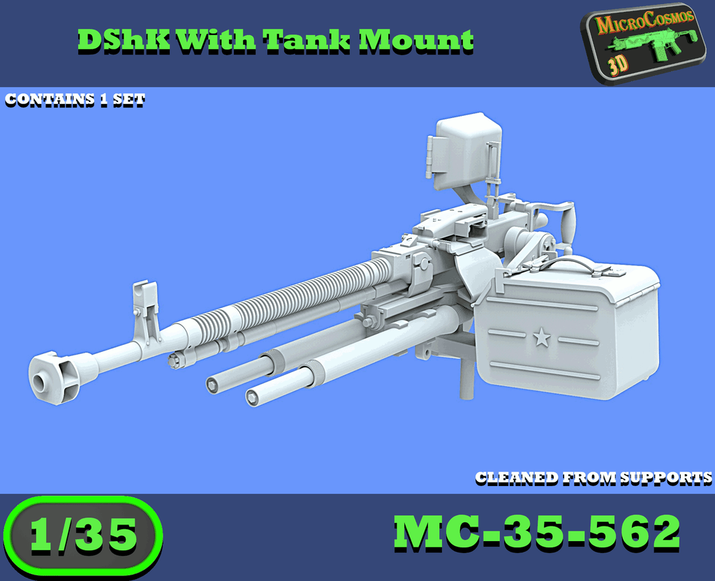 MC-35-562 - DShK mit Panzermontierung
