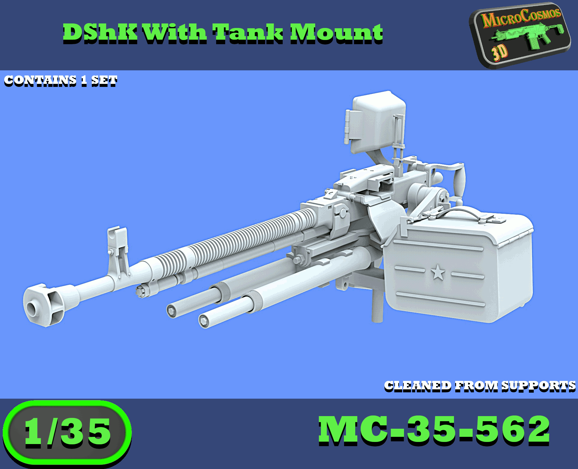 MC-35-562 - DShK mit Panzermontierung