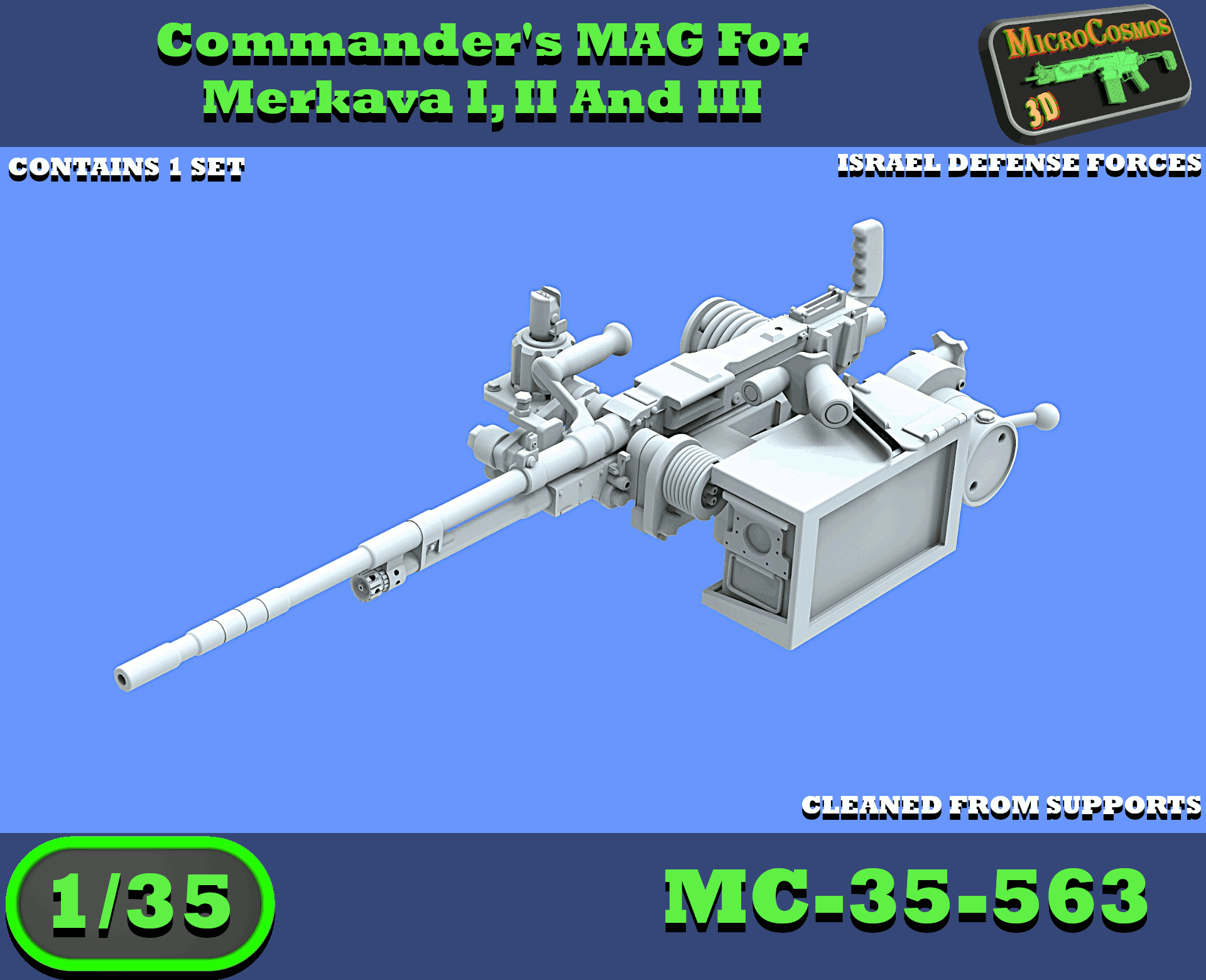 MC-35-563 – Kommandantenluke für Merkava I, II und III