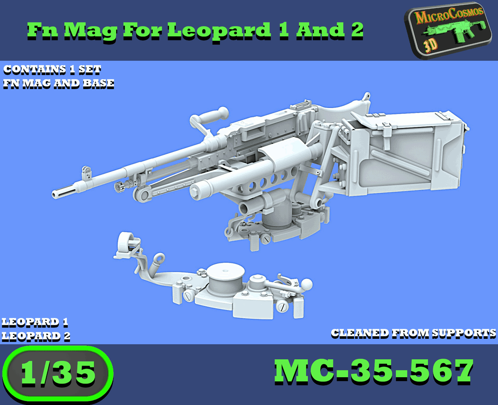 MC-35-567 - FN Mag For Leopard 1 And Leopard 2