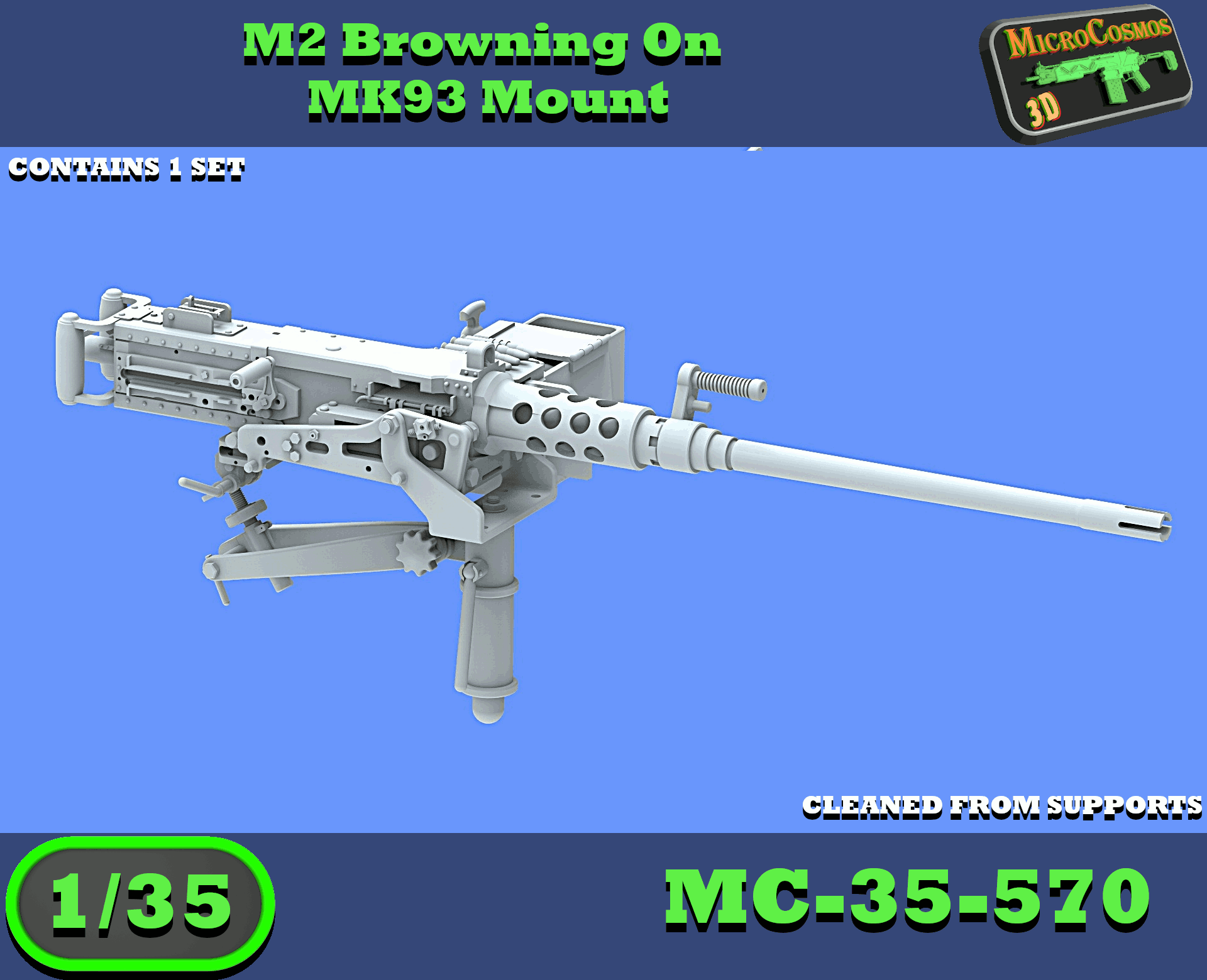 MC-35-570 - M2 Browning On MK93 Mount