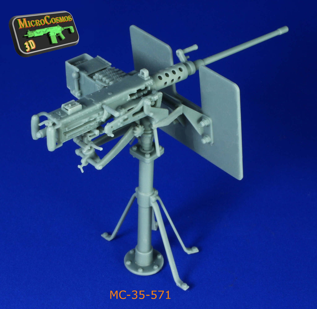 MC-35-571  - M2 Browning On MK93 Mount And MK37 Pedestral Mount