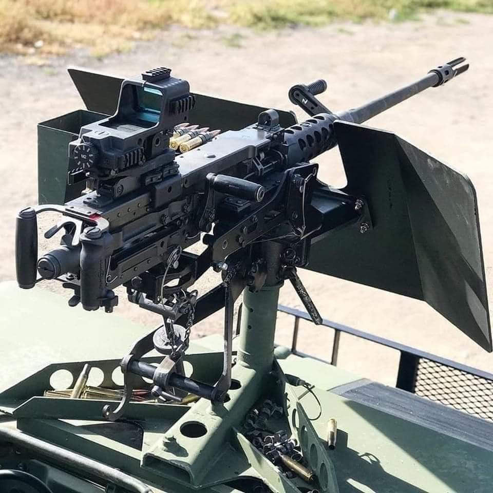 MC-35-572 - M2 Browning On MK93 Mount With Sight And Shield
