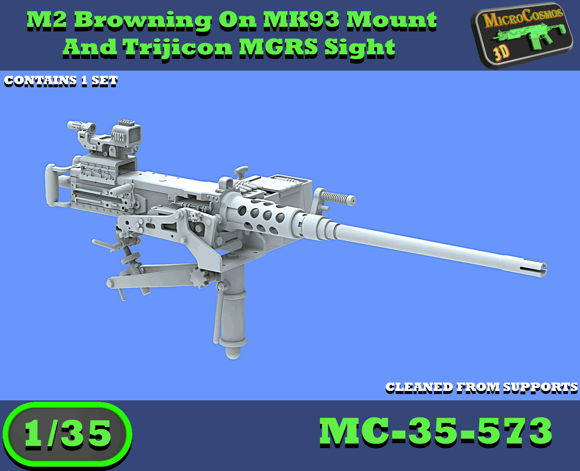 MC-35-573 - M2 Browning auf MK93 Lafette mit Visier