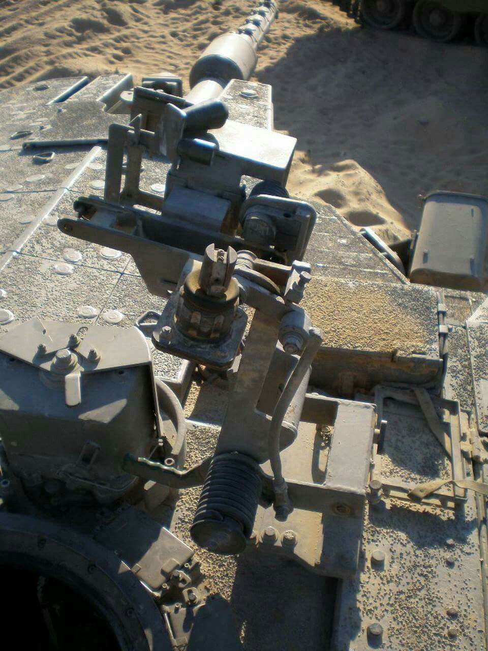 MC-35-575 - Elevated Cradle For Mag For Merkava I, II And III