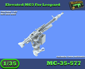 MC-35-577 - 2 Elevated MG3 For Leopard