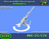 MC-35-578 - MG3 Rehaussée pour Leopard HobbyBoss