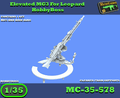 MC-35-578 - MG3 Rehaussée pour Leopard HobbyBoss