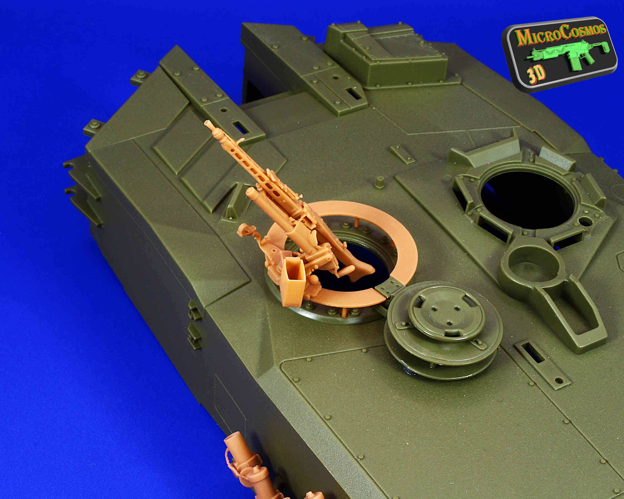 MC-35-579 - Elevated MG3 For Tamiya Leopard