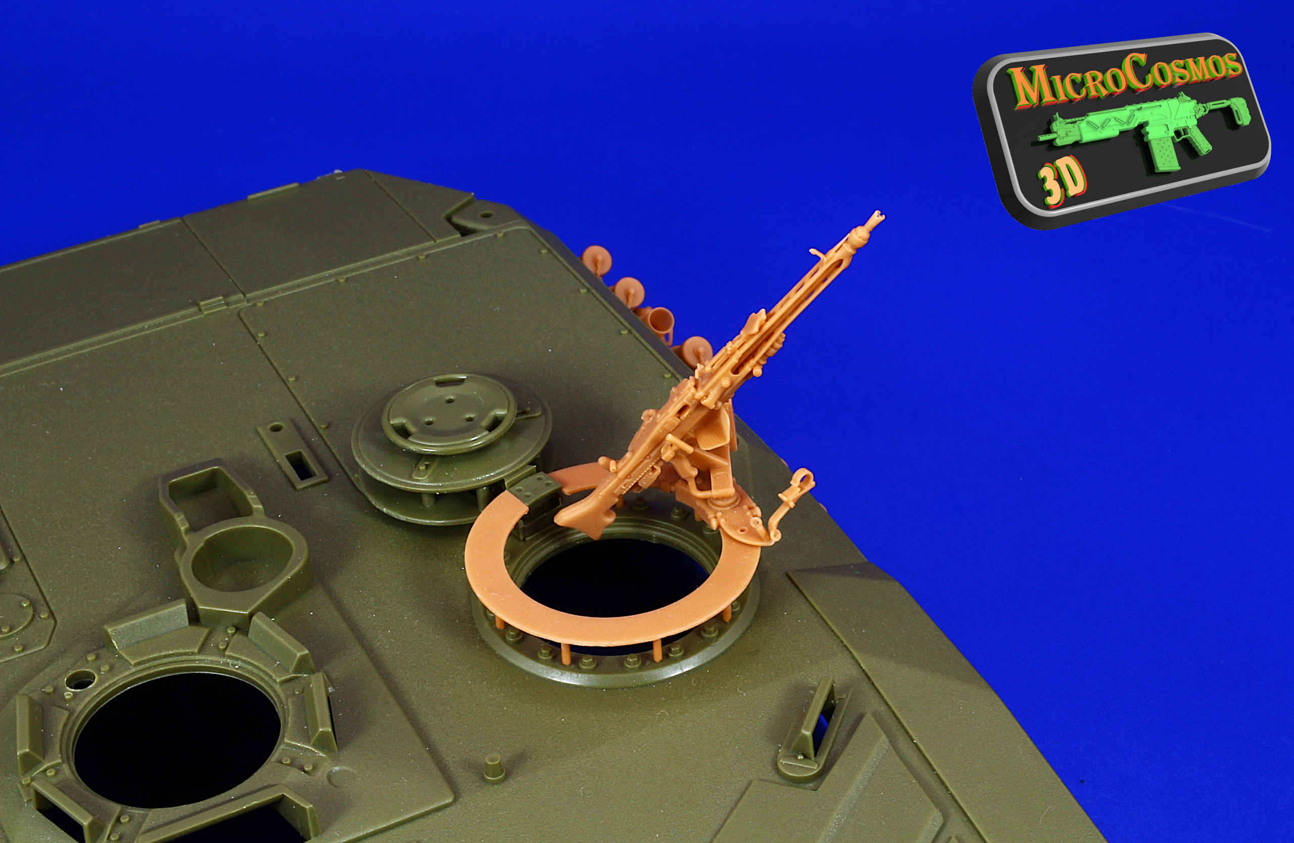 MC-35-579 - Elevated MG3 For Tamiya Leopard