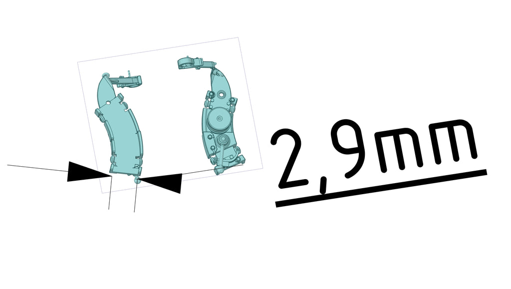 MC-35-579 - Elevated MG3 For Tamiya Leopard