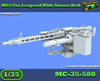 MC-35-580 - MG3 für Leopard mit Munitionsgurt