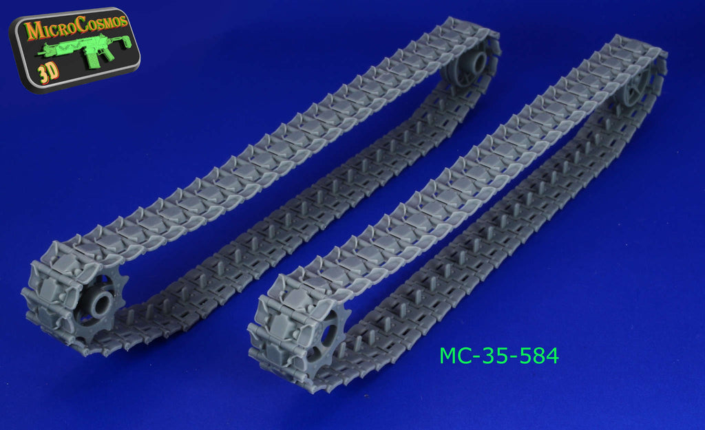 MC-35-584 - Ensemble de chenilles monobloc M113 T130 pour Academy