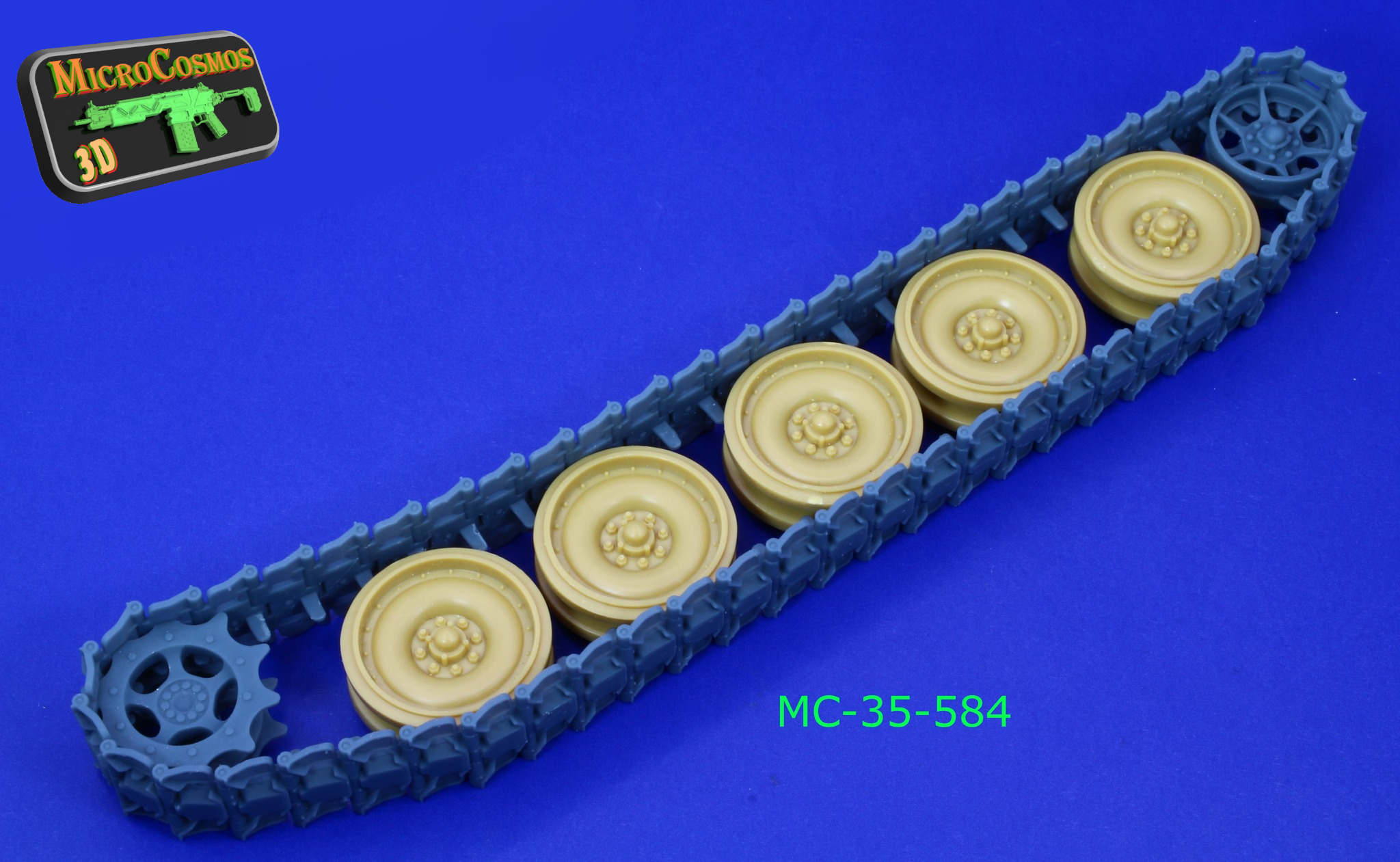 MC-35-584 - Ensemble de chenilles monobloc M113 T130 pour Academy