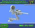 MC-35-587 - Mag On Standard Swing Arm Mount With Searchlight Version 2