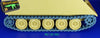 MC-35-592 - M113 Diehl 513B Einteiliges Kettenset für Academy