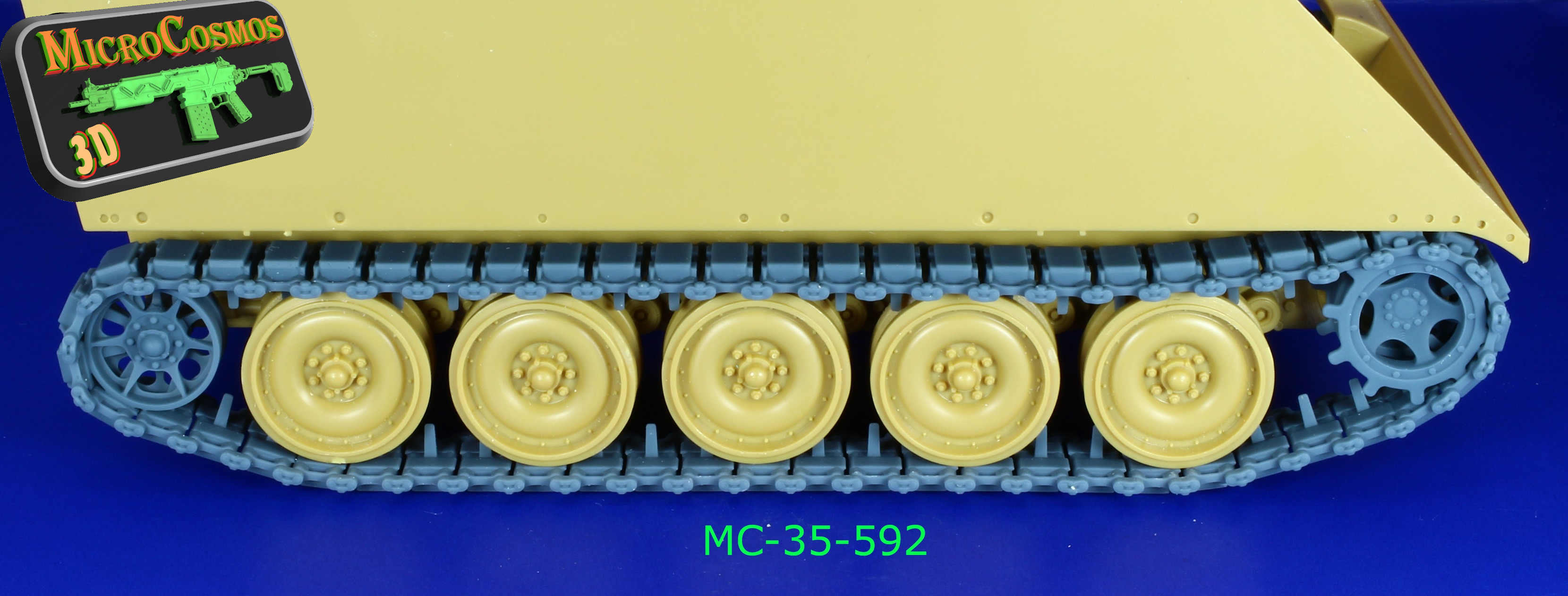 MC-35-592 - M113 Diehl 513B Einteiliges Kettenset für Academy