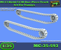 MC-35-593 - M113 Diehl 513B Einteiliges Kettenset für Tamiya