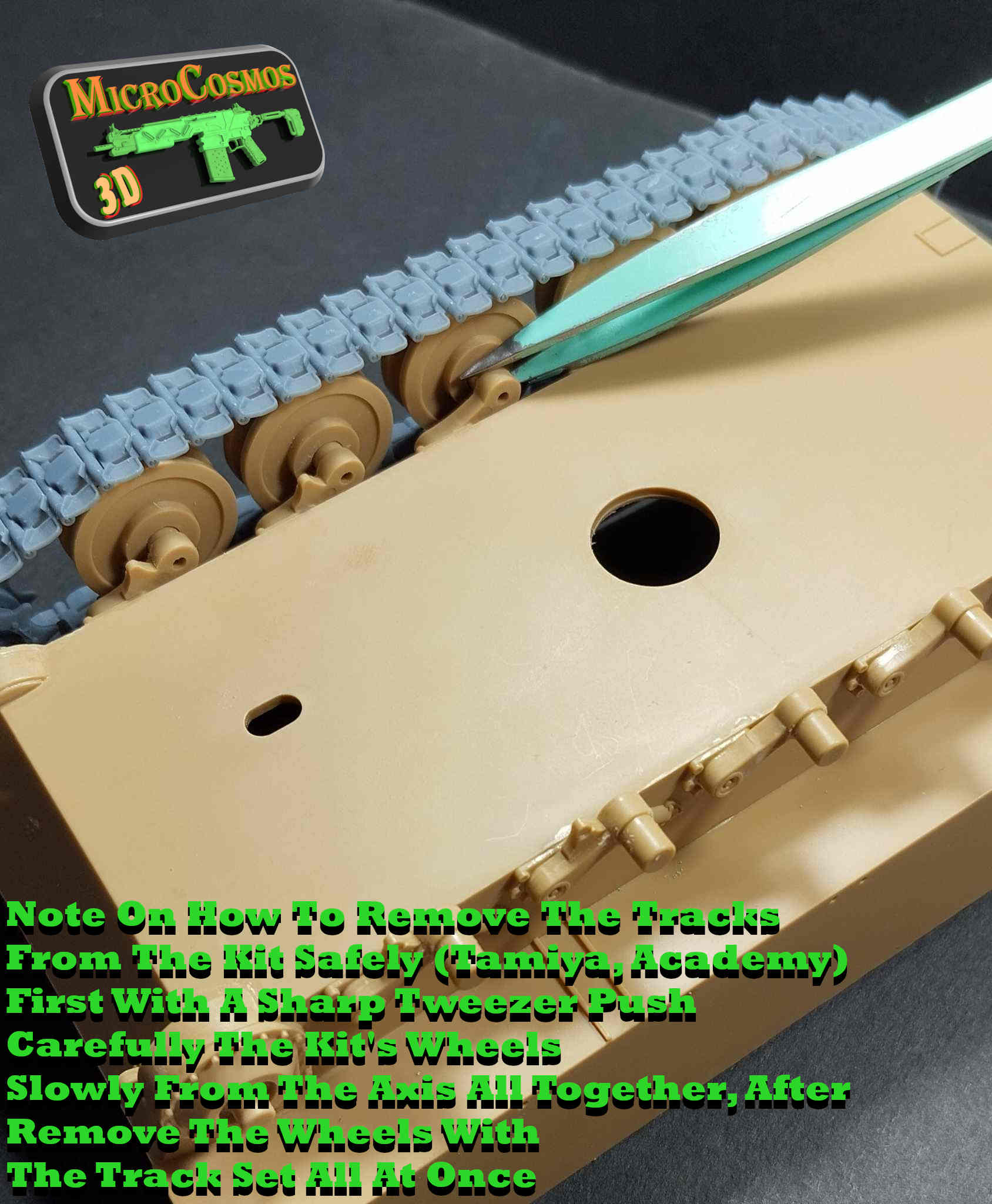 MC-35-598 - M113 Soucy Tracks For Tamiya