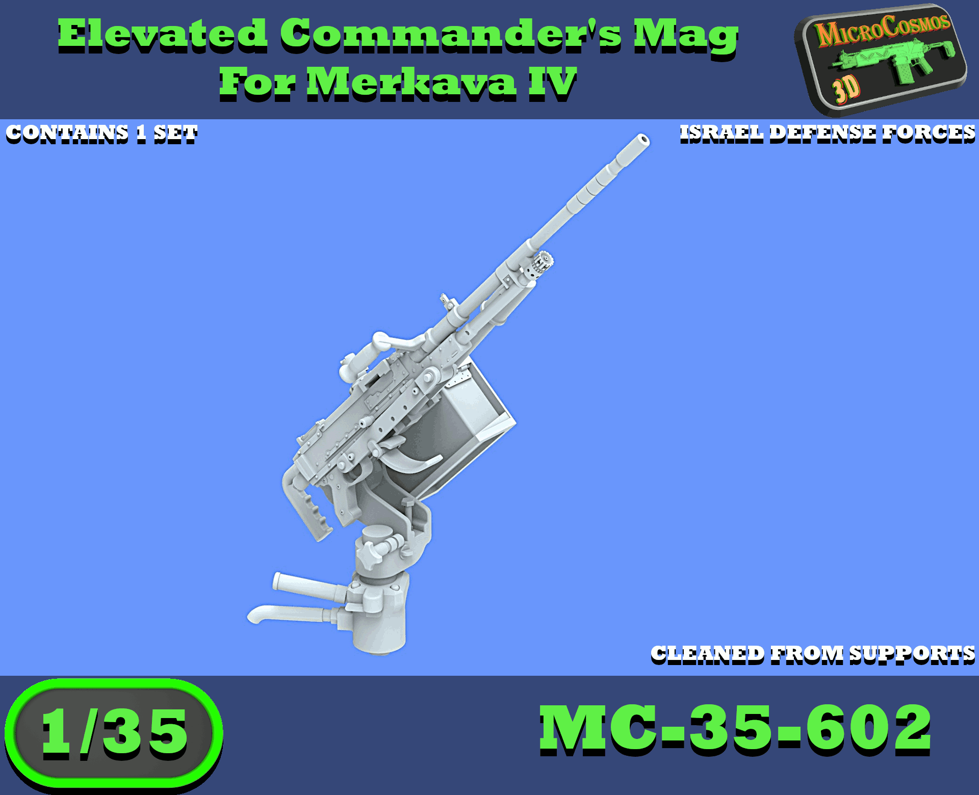 MC-35-602 - Elevated Mag For Merkava IV