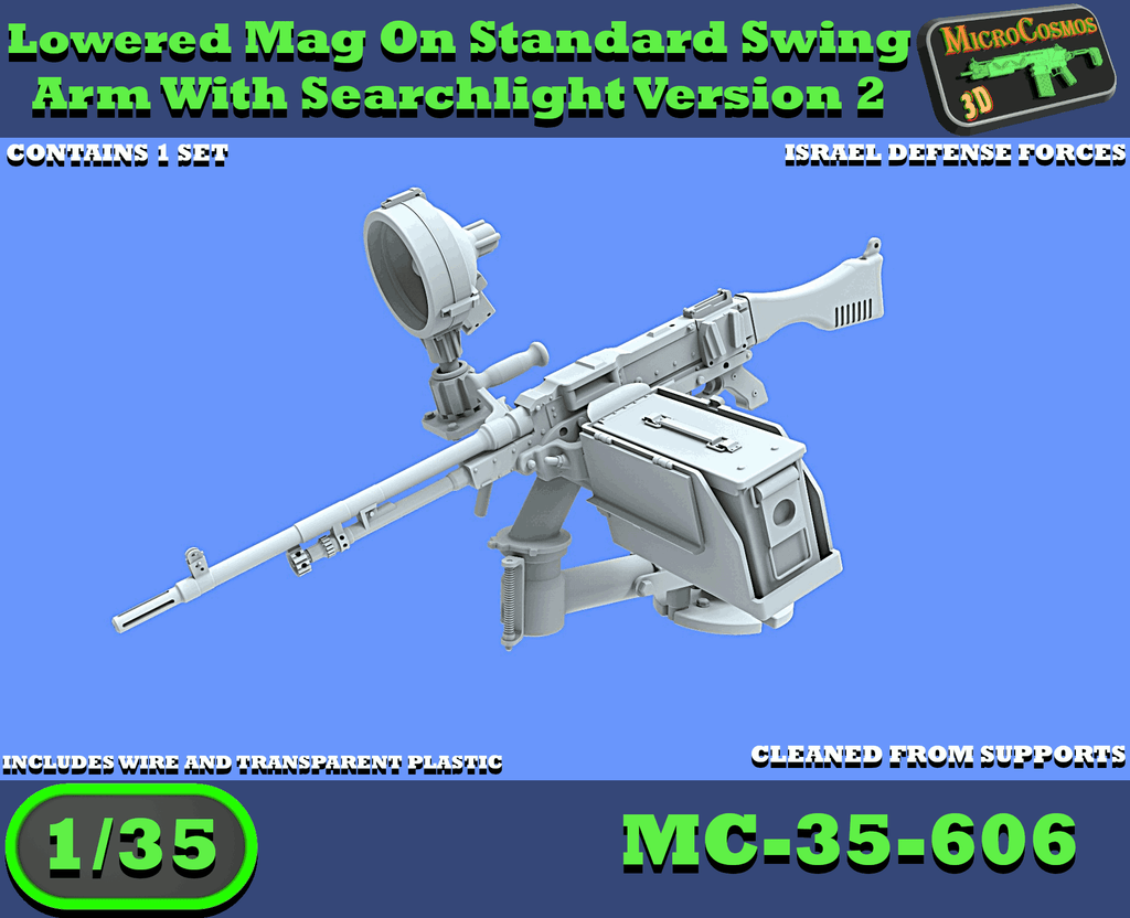 MC-35-606 - Lowered Mag On Standard Swing Arm With Searchlight Version 2