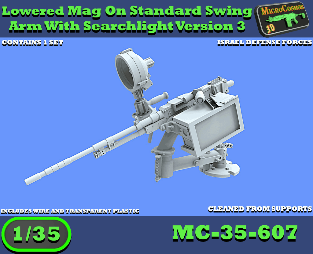 MC-35-607 - Lowered Mag On Standard Swing Arm With Searchlight Version 3