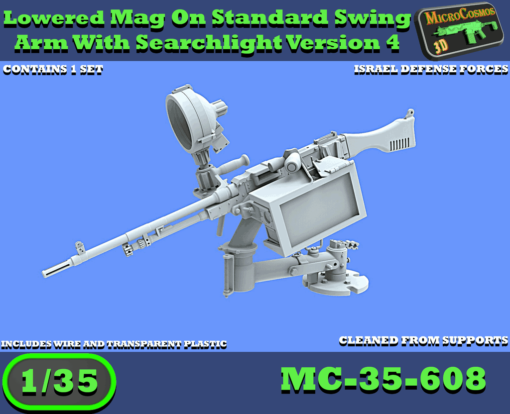 MC-35-608 - Lowered Mag On Standard Swing Arm With Searchlight Version 4