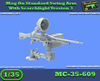 MC-35-609 - Mag On Standard Swing Arm Mount With Searchlight Version 3