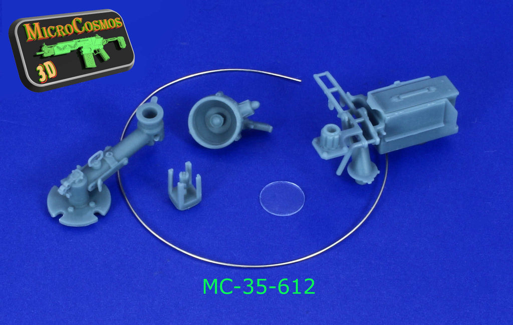 MC-35-612 - Berceau sur support de bras oscillant standard avec projecteur, version 2