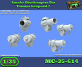 MC-35-614 - Smoke Dischargers For Tamiya Leopard 2