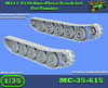 MC-35-615 - M113 T130 One-Piece Track Set With Road Wheels For Tamiya