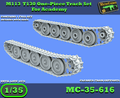 MC-35-616 - M113 T130 One-Piece Track Set With Road Wheels For Academy